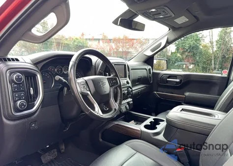 2022 Chevrolet Silverado Ltd K1500 Rst from USA, damaged, VIN 1GCUYEEDXNZ106431